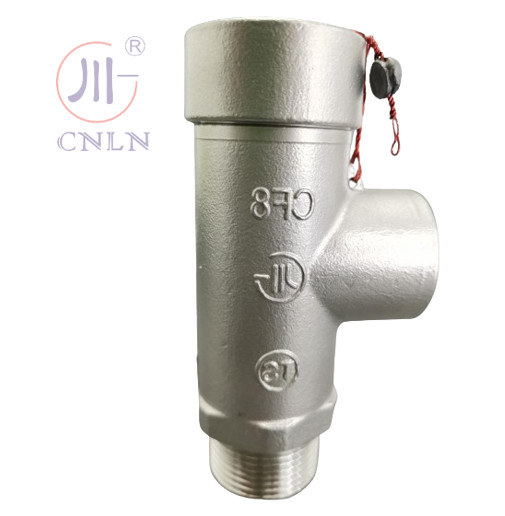 Válvula de segurança criogénica DN15 PN40 SS304/316 para tanque/squid/reboque