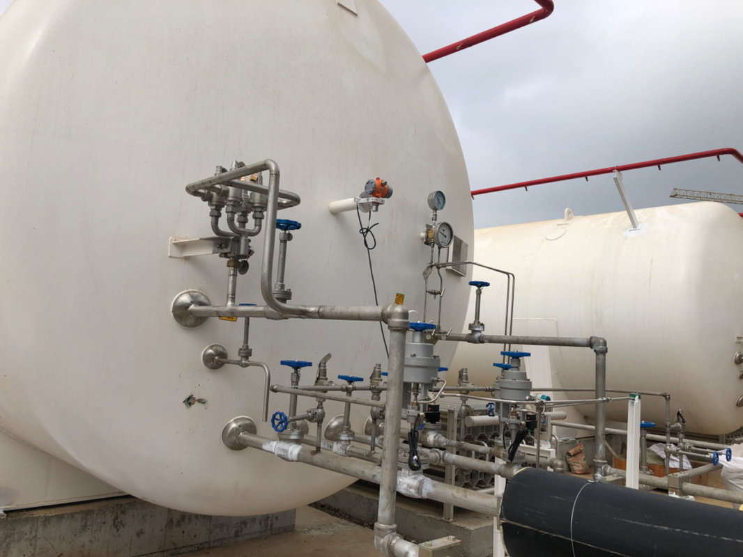 Válvula de separação criogénica, ligação de flange, ligação de rosca -196~+80 °C Para GNL LOX LIN LAR LCO2