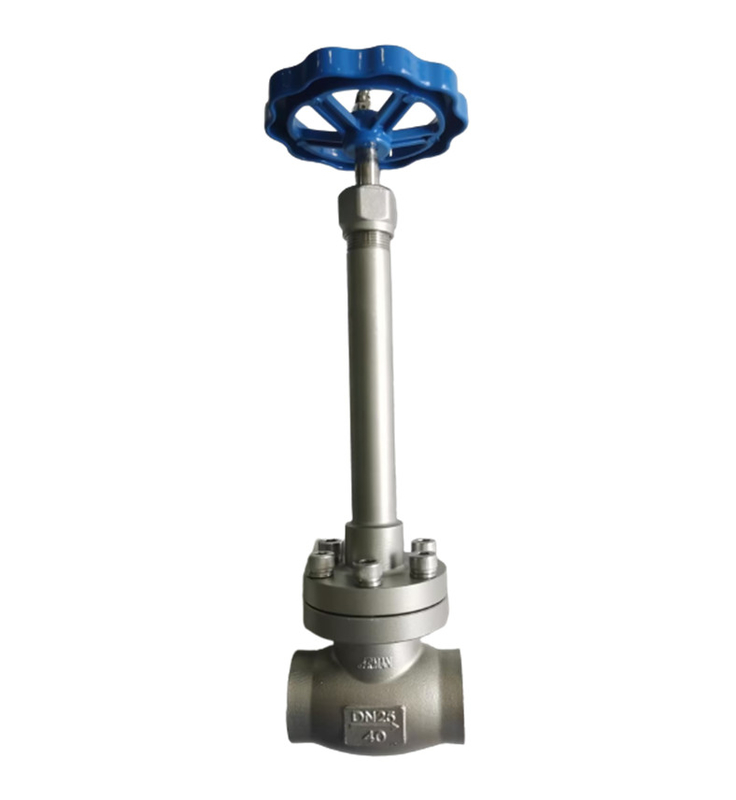 PN40 Manual de aço inoxidável Gases criogénicos líquidos