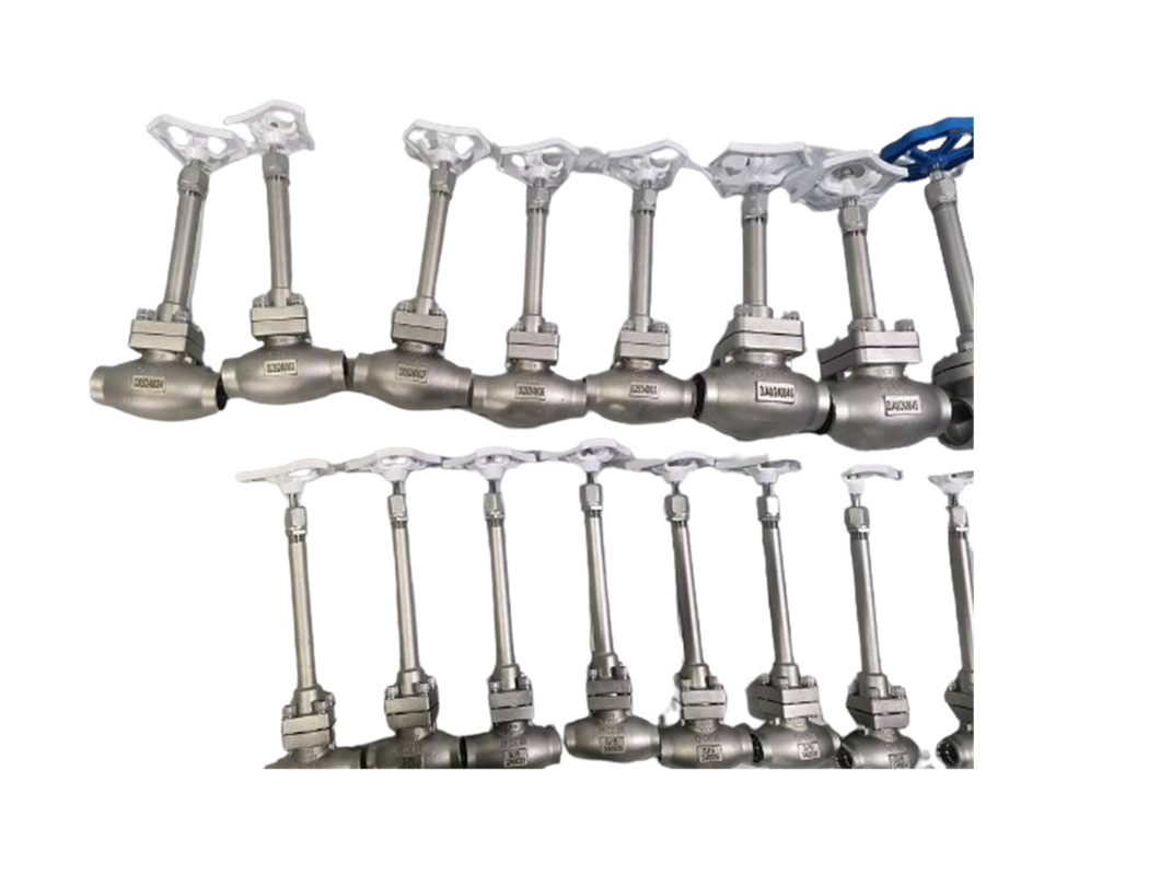 PN50 PN40 válvula criogénica para válvulas globulares válvula de travagem -196~+80 °C para GNL LOX LIN LAR LCO2