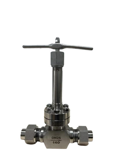Conexão criogénica com rosca de válvulas globulares de alta pressão -196~+80 °C Para tanque de GNL LOX LIN LAR LCO2