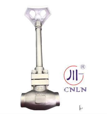 DN15 25 40 PN40 válvula de globo criogénico -196~+80 °C para tanque de GNL LOX LIN LAR LCO2