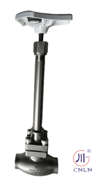Válvula Globo Criogênica PN50 Aço Inoxidável 304/316 Solda de Encaixe -196°C a +80°C