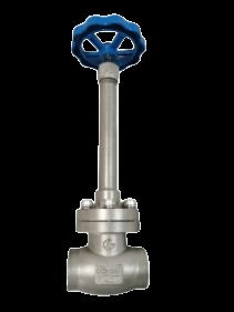 DN32 válvula criogénica globular de aço inoxidável 304/316 para tanque de tubos LOX com faixa de temperatura de -196°C a +80°C