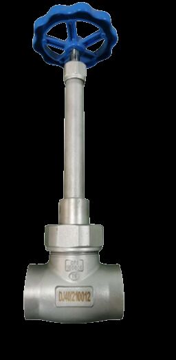 Válvula globular criogénica certificada CE ISO com pressão máxima de 5,0 Mpa de aço inoxidável 304/316 e faixa de temperatura de -196 a +80 °C