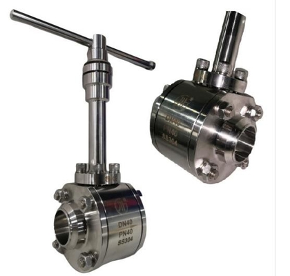 A válvula de bola criogênica de alta pressão do CE SS316 soldou o tipo OEM